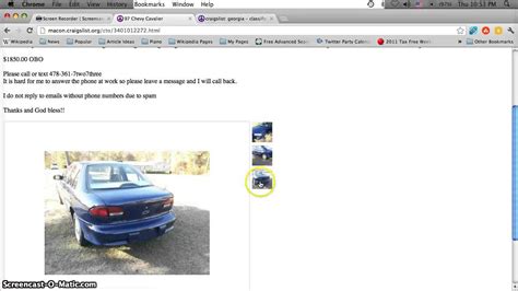 macon ga craigslist cars